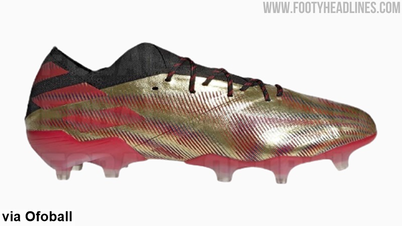 Last Ever Gold Adidas Nemeziz Messi Signature Boots Revealed